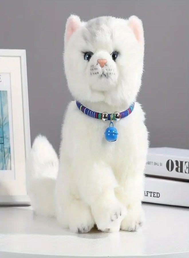 KittuPet طوق قطط ملون من النايلون من KittuPet، بتصميم عرقي فريد، مناسب للقطط الصغيرة والكلاب والجراء. عبوة من قطعة واحدة، قد يختلف اللون، مقاس متوسط. - Image 3